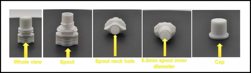 Characteristic of liquid food pouch fitment (HL086D)